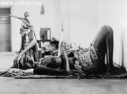Starving Biafran Woman