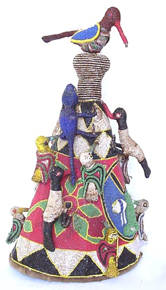 Yoruba beaded great crown